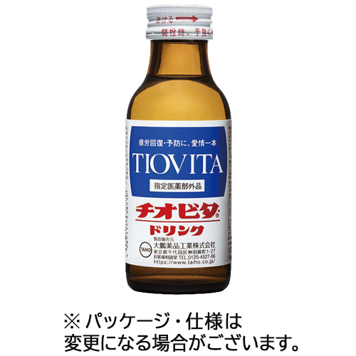 ﾁｵﾋﾞﾀﾄﾞﾘﾝｸ 100mL 瓶 1箱(10本)画像