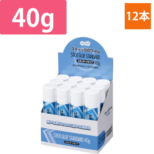 スティックのり　40g　1セット(12本)画像