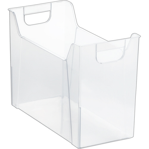 ﾌｧｲﾙﾎﾞｯｸｽ A4ﾖｺ 背幅162mm ｸﾘｱ 1個画像