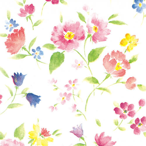 包装紙 全判 花づくし画像