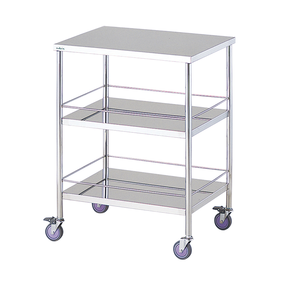 エコノミー回診車 3段 600×450×800mm