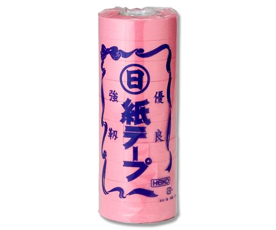 HEIKO 紐 紙テープ 桃 10巻画像