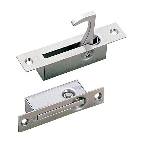 ｽﾃﾝﾚｽ製半回転引手(100-018-420) 1個画像