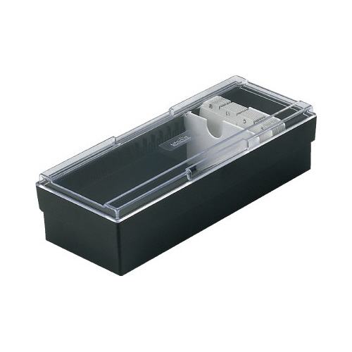 ネームカードボックス　黒画像