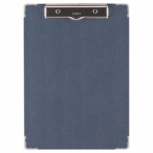 ﾎﾞｰﾙ用箋挟 A4ﾀﾃ 紺 1枚画像