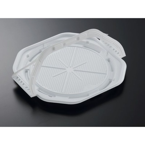 中央化学 惣菜容器 CT WRP 10インチ W 本体 L画像