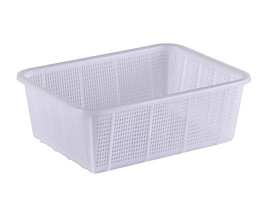 抗菌角カゴ深型 小 ナチュラル画像