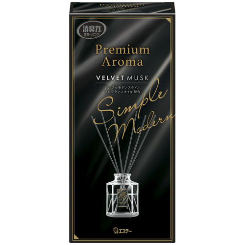 玄関･ﾘﾋﾞﾝｸﾞ用 消臭力 Premium Aroma Stick ﾍﾞﾙﾍﾞｯﾄﾑｽｸ 本体 50mL 1個画像