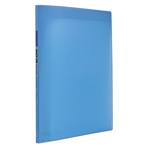 ｾﾊﾟﾙ ｱｳﾄｲﾝﾎﾙﾀﾞｰ A4(見開きA3) 10ﾎﾟｹｯﾄ ﾌﾞﾙｰ 1ｾｯﾄ(10冊)画像