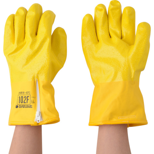 防寒用手袋 ﾀﾞｲﾛｰﾌﾞ102F(LL) 1双画像