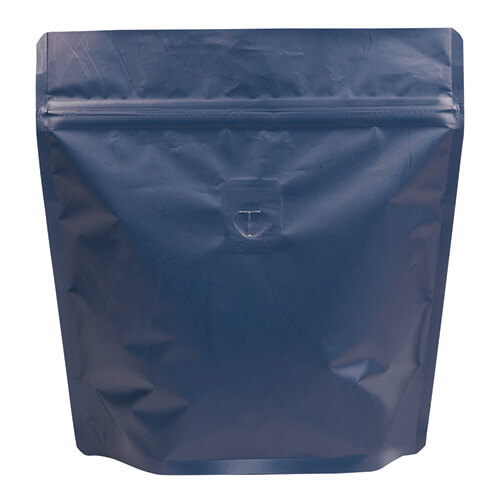 コーヒーのパッケージに！インナーバルブ付なのでガスによる破裂防止に