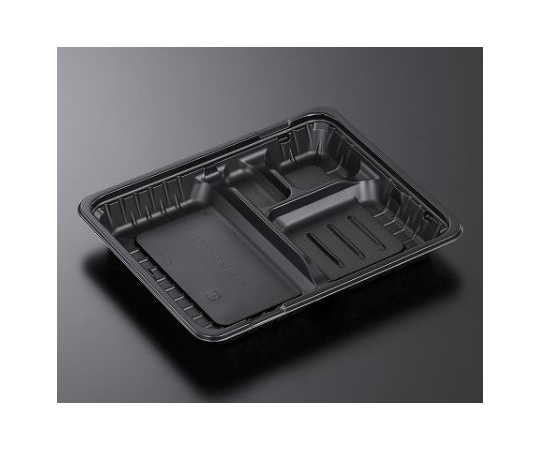 弁当容器 CTガチ弁L IK24-20E2 BK身 800枚画像