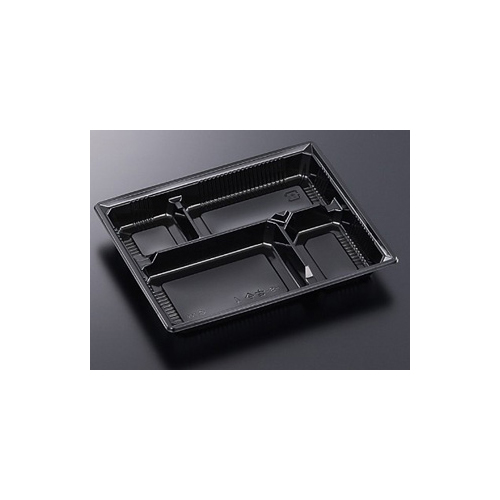 中央化学 弁当容器 HS 古今 L-4 BK 本体画像