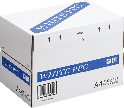 ＷＨＩＴＥＰＰＣ　Ａ４　１箱（５００枚×５冊）×２