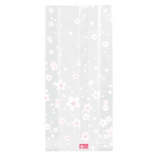 ヘッズ テープ無 OPP袋 サクラスイーツパック クリア-2(100枚)画像