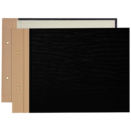 とじ込表紙 B5ﾖｺ 2穴 1ｾｯﾄ(10組20枚:1組2枚×10ﾊﾟｯｸ)