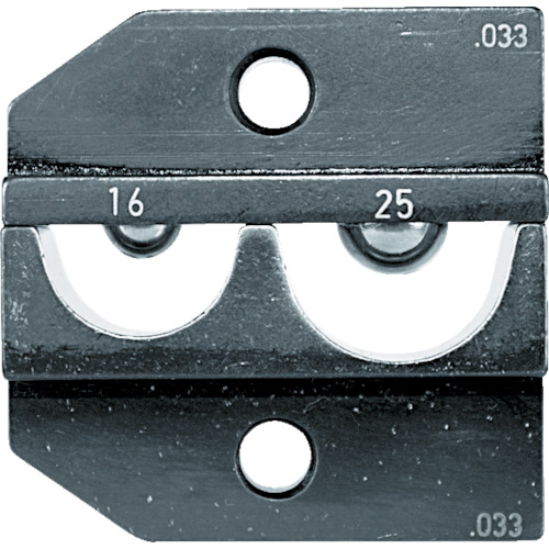 圧着ﾀﾞｲｽ 624-033 裸端子16-25 1組(2個)画像