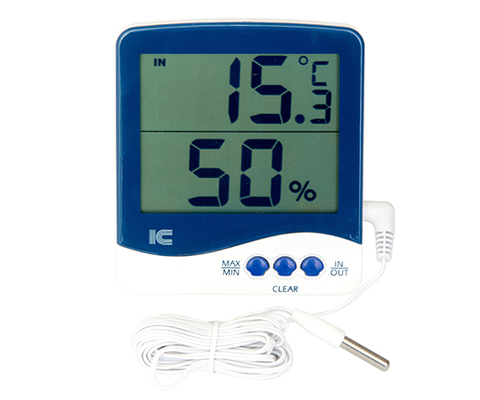 サーモ1035　デジタル最高最低温湿度計画像