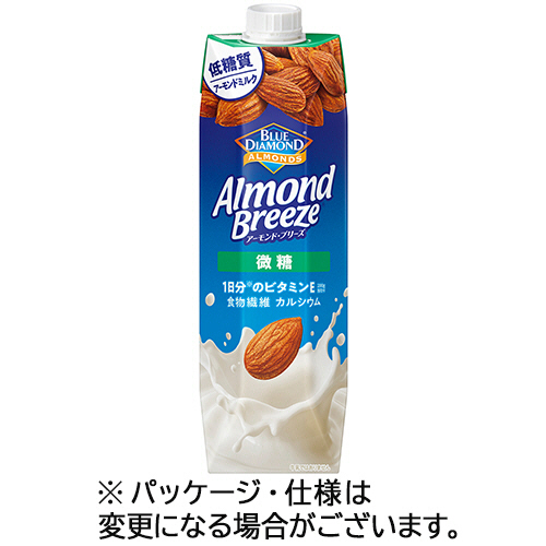 ｱｰﾓﾝﾄﾞ･ﾌﾞﾘｰｽﾞ 微糖 1000g 紙ﾊﾟｯｸ 1ｾｯﾄ(12本:6本×2ｹｰｽ)画像