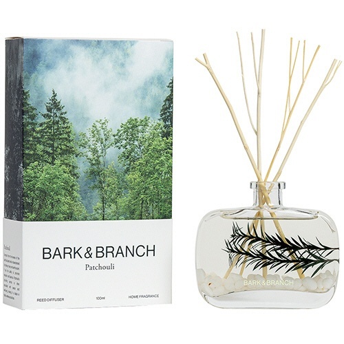 BARK&BRANCH リードディフューザー パチュリ 100mL 1セット画像