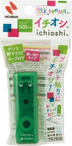 テープのり　ｔｅｎｏｒｉ　イチオシ　グリーン１０個画像