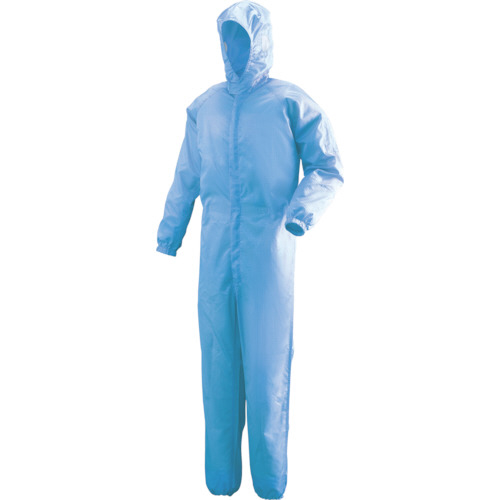 ﾌｰﾄﾞ一体型ｸﾘｰﾝｳｪｱ ﾌﾞﾙｰ 3L 1着画像