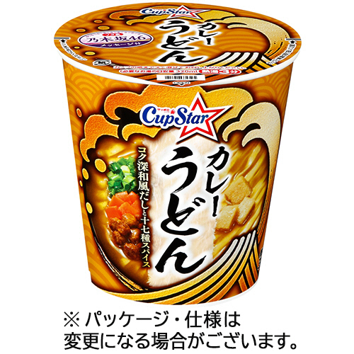 ｻｯﾎﾟﾛ一番 ｶｯﾌﾟｽﾀｰ ｶﾚｰうどん 80g 1ｹｰｽ(12食)画像