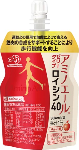 アミノエール　ゼリータイプロイシン１０３ｇ　６個画像