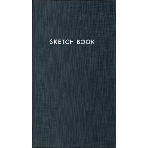 野帳スケッチ３ｍｍ方眼チャコールブラック　１０冊入