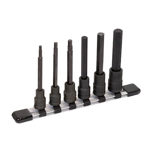 ヘキサゴンソケットセット(強力タイプホルダー付)　6pcs　1セット画像