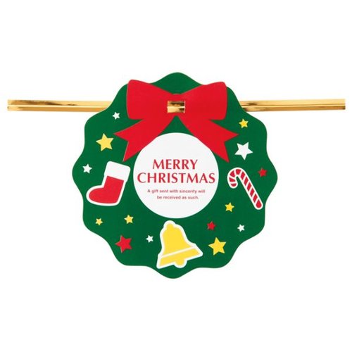 クリスマスリースワイヤータイ-1(10個) ヘッズ画像