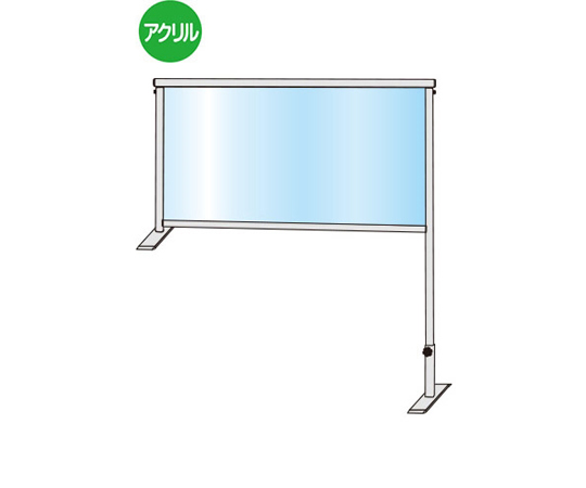 カウンターパーテーション　450×900mm画像