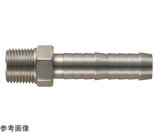 ホース用継手 ステンレス製 トヨフッソホース専用継手 適合ホース内径9mm 継手規格R3/8画像