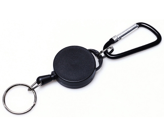 カラビナ付きリールストラップ