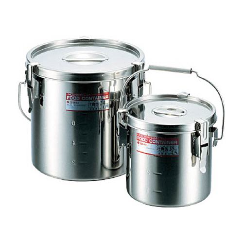 モリブデンステンレスタンク　蓋付　270×270mm　15L　吊付　1個