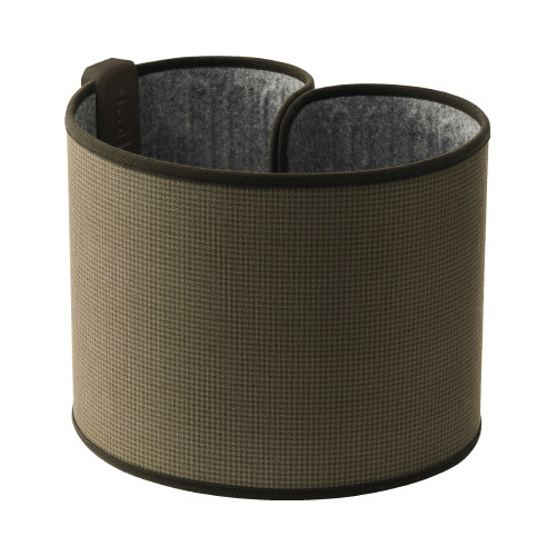 デスクパネルヒーター　ラウンド型画像