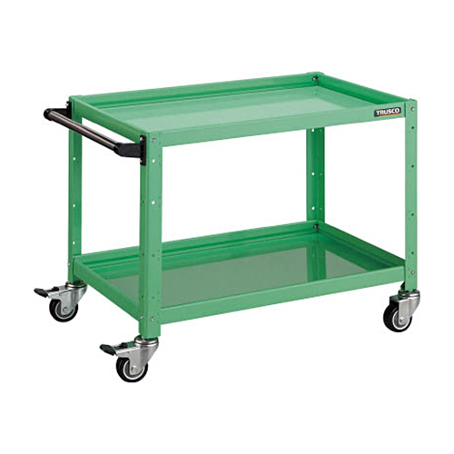 ﾊﾞｰﾃﾞｨﾜｺﾞﾝ 600×400×高さ880 ｳﾚﾀﾝ車輪 ﾔﾝｸﾞｸﾞﾘｰﾝ 1台