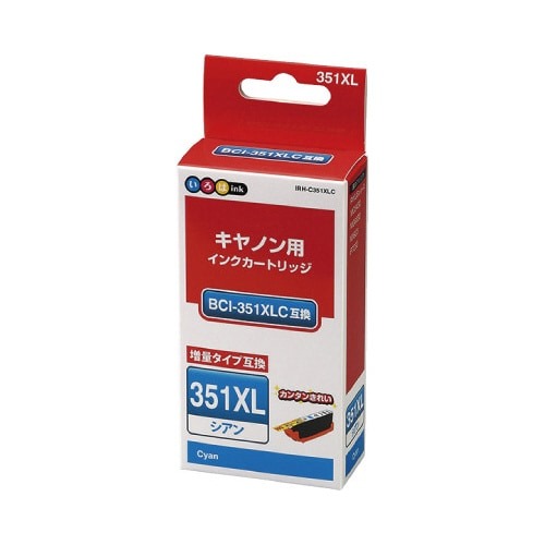 いろはｉｎｋ　ＢＣＩ－３５１ＸＬＣ互換　シアン画像