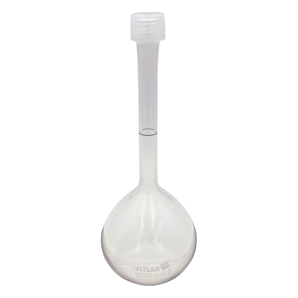 PFAメスフラスコ 500mL画像