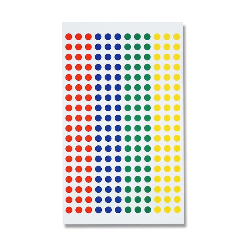 タックラベル　Ｎｏ．６４８　Φ５　１５１２片入画像