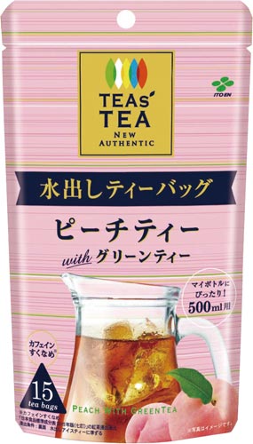 ＴＥＡｓ’ＴＥＡ水出しティーバッグピーチ１５袋画像