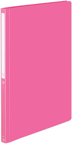 ＰＰフラットファイルポジティ　Ａ４縦　桃　５０冊画像