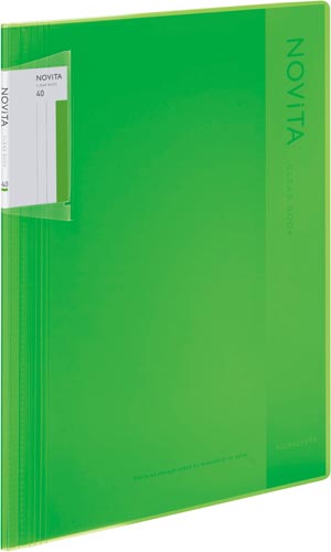ノビータ固定式Ａ４縦４０枚ライトグリーン×１０画像