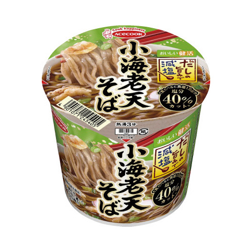 だしの旨みで減塩　小海老天そば　１２個画像