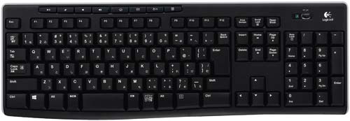 ワイヤレスキーボード　Ｋ２７０