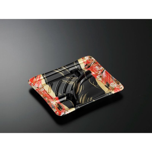 中央化学 弁当容器 CT はずみ K24-20C 結R 本体画像