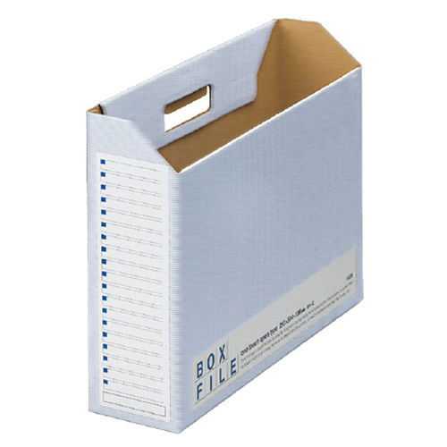 ﾎﾞｯｸｽﾌｧｲﾙ ｴｺﾉﾐｰﾀｲﾌﾟ B4ﾖｺ 背幅100mm ﾌﾞﾙｰ 1ﾊﾟｯｸ(5冊)画像