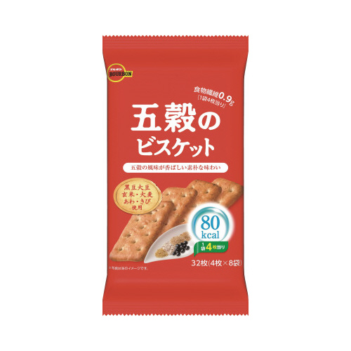 ブルボン五穀のビスケット３２枚×３画像