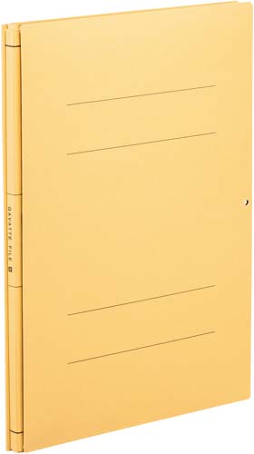 ガバットファイル（中抜き）　Ａ４縦　黄　５冊画像