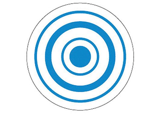 トイレそうじおたすけシール 命中くん 的 (1シート10枚付)画像